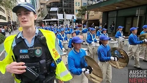 SYDNEY: Chinese Military MARCH? Police EPIC FAIL