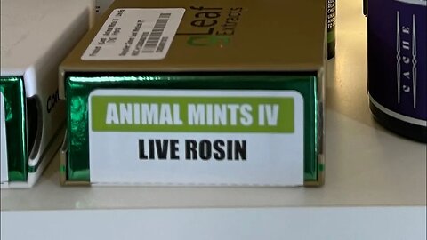 Animal Mints Live Rosin by gLeaf