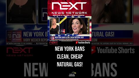 New York Bans Clean, Cheap Natural Gas! #shorts