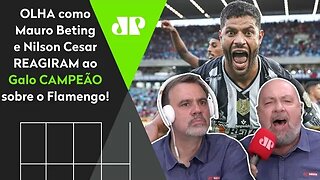 "É INACREDITÁVEL!" OLHA as REAÇÕES ao TÍTULO ÉPICO do Atlético-MG sobre o Flamengo nos pênaltis!