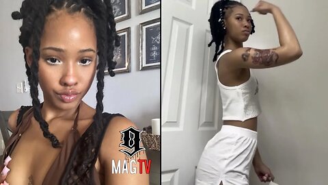 "I Am That Girl" Waka & Tammy Rivera's Daughter Charlie Is Feelin Herself After New Locs & Tattoo!