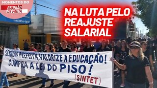 A greve dos professores na cidade de Gurupi, em Tocantins | Momentos do Reunião de Pauta