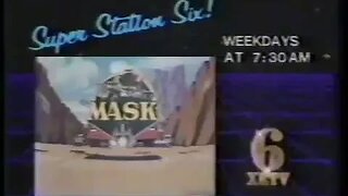 XETV 6 commercial break (June-July, 1986) Part 1