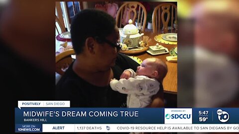 San Diego midwife achieves dream of opening birth center