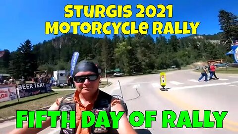 Sturgis Motorcycle Rally - Riding Spearfish Canyon - FIFTH DAY of Rally