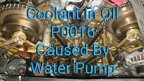 How I Diagnosed Faulty Water Pump 07 Ford Edge 3.5L