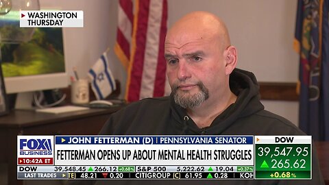 Sen. John Fetterman Spotlights America's Mental Health 'Epidemic'
