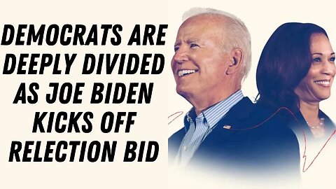 Joe Biden Kicks Off Reelection Campaign As Democrats Are Deeply Divided !!!