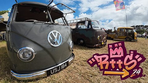 RTTS - VW Bus Bay Window Splitscreen Type2 - Run To The Sun 2024 Newquay