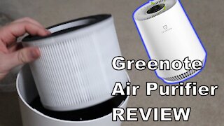Greenote True Hepa Air Purifier review and unboxing