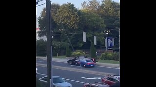 Cop's Excellent Maneuver To Stop Truck Who Hit Pedestrians