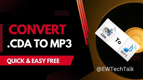 How to Convert CDA to MP3 Quick & Easy Windows 11 or 10