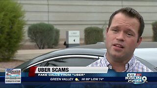 Scammers target Uber driver's pay