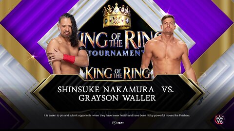 WWE 2k23 Shinsuke Nakamura vs Grayson Waller