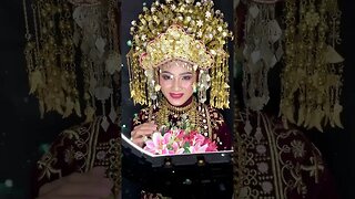 Pakaian Adat Pengantin Palembang Sumatera Selatan Indonesia #shorts #short #shortvideo