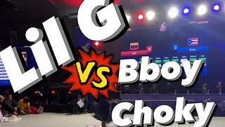 Bboy Lil G (Venezuela) vs Bboy Choky (Puerto Rico) pan American championship Chile 2023 prelims