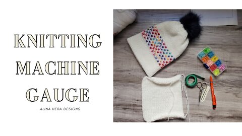 How many rounds do I need for my project? Machine knit tutorial. Addi knitting machine / Sentro