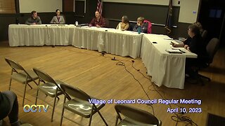 Village of Leonard Council Regular Meeting: Aprill 10, 2023
