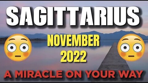 Sagittarius ♐ 😳😲 A MIRACLE ON YOUR WAY😳😲 🙌 Horoscope for Today NOVEMBER 2022 ♐ Sagittarius tarot♐