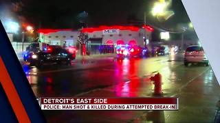 Man fatally shot after trying to break into medical marijuana dispensary in Detroit