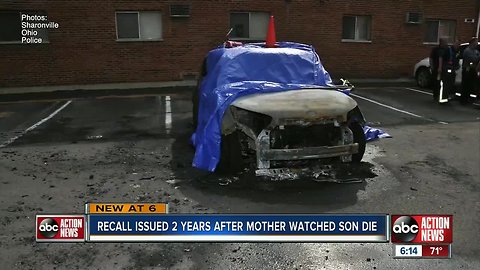 Mother of man who died in a Kia fire says new recall came too late