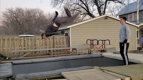 26 Tricks On The Trampoline