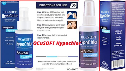 OCuSOFT Hypochlor Hypochlorous Acid Solution Spray