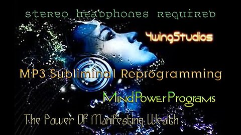 4wingStudios - The Power Of Manifesting Wealth Demo Audio Meditation