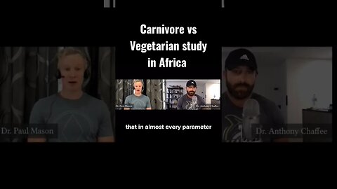 Carnivore vs Vegetarian study in Africa #shorts #short #shortvideo