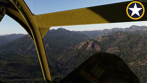 From Lake Tahoe to Bridgeport in a P-40