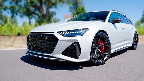 NEW Audi RS6 Performance (2023) Driving and Design Details