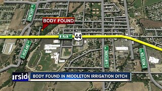 Body found in irrigation ditch in Middleton near skate park