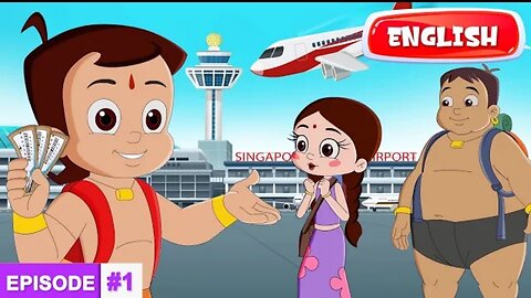 Chhota Bheem's Adventures in Singapore - The Journey Begins I Full Episode #1