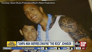 Dwayne 'The Rock' Johnson honors Tampa friend in new film