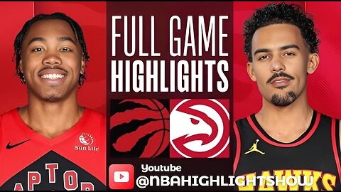 Atlanta Hawks vs Toronto Raptors Full Game Highlights _ Jan 28 _ 2024 NBA Season