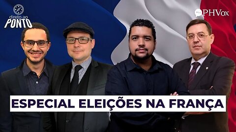 COBERTURA ELEIÇÕES NA FRANÇA 1º Turno