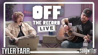 Tyler Farr Performs Cover Girl and Shares Meaning Behind The Song | Off The Record Live