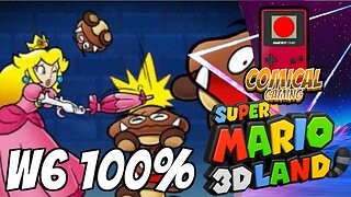 [COMICAL GAMES] Scrubby Plays: Super Mario 3D Land Episode 6 - World 6 100%!