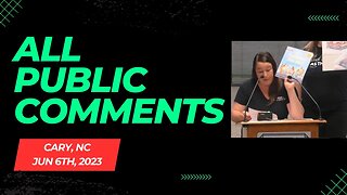 All Public Comments - Wake County School Board Meeting (06-06-2023)