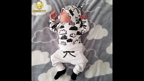 3 Pcs Newborn Baby Boys Clothes Set