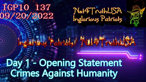 IGP10 137 - Crimes Against Humanity - Day 1