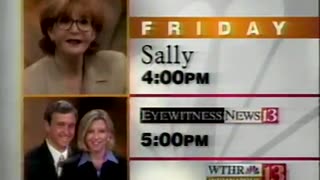 November 22, 1996 - WTHR Promo for Sally Jessy Raphael