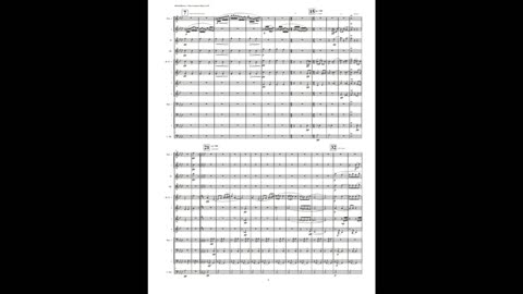 Juaquín Turina– Paseo noturno (Evening Stroll) (Woodwind Choir)