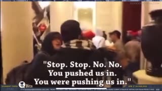 Jan 6 footage - “they pushed us in”