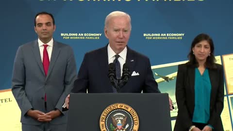 Joe Biden on how fees on airplanes for extra leg room in front mostly affect people of colour