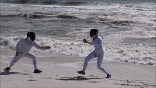 Fencing on Santa Rosa Island, Florida