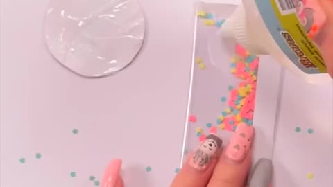 DIY Cute Clear Ruler - How to make Glitter Scale - Back To School #shorts #youtubeshorts