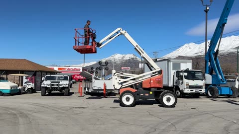 Aerial Boom Lift 2014 Snorkel A46JRT 4x4 45' Platform with Jib Diesel Manlift Telescopic