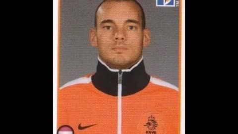 PANINI STICKERS NETHERLANDS TEAM WORLD CUP 2010