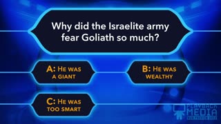 David and Goliath Bible Trivia Game for Kids